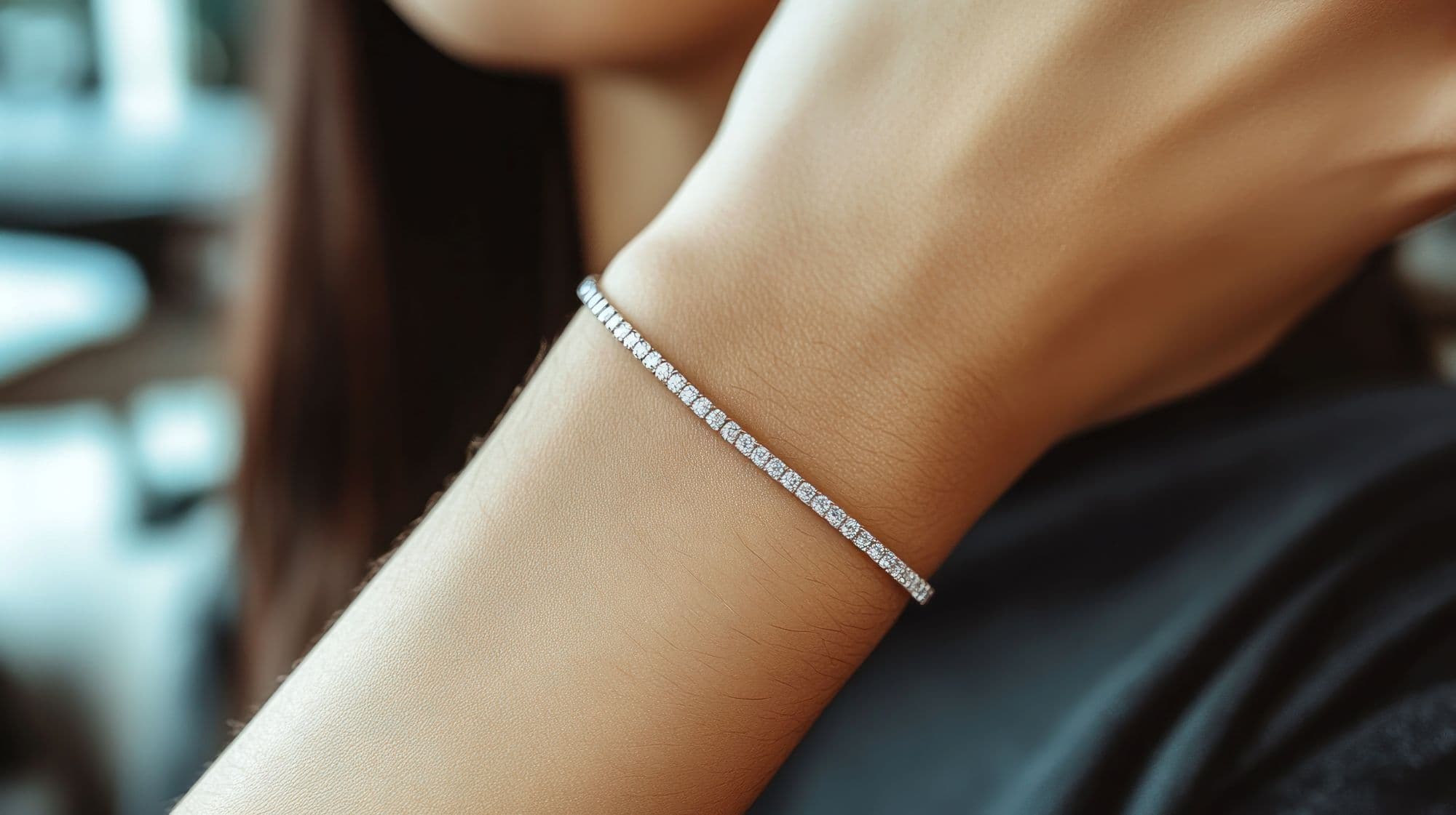 Minimal Bar Link Bracelet