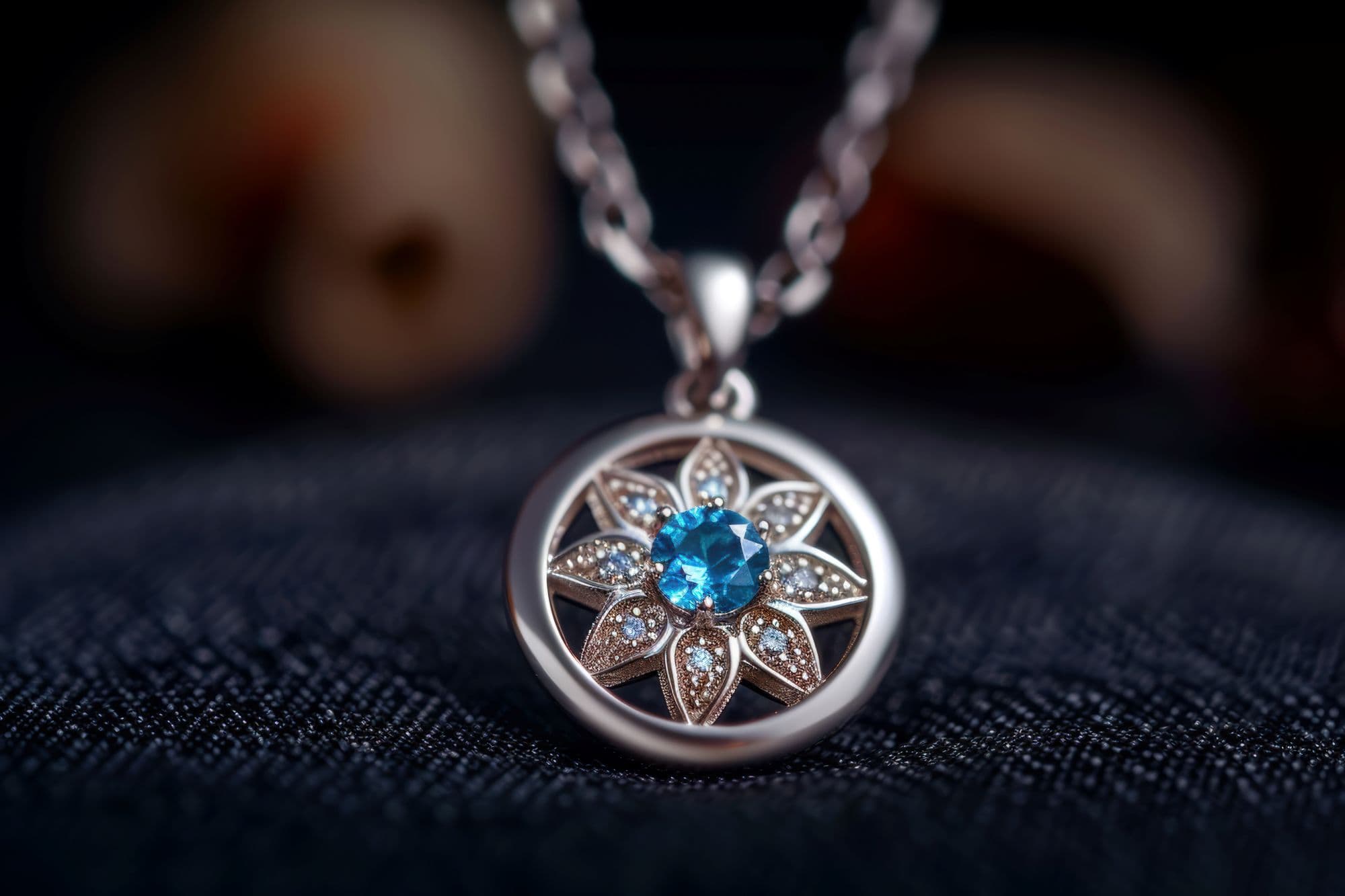 Temple Lotus Pendant