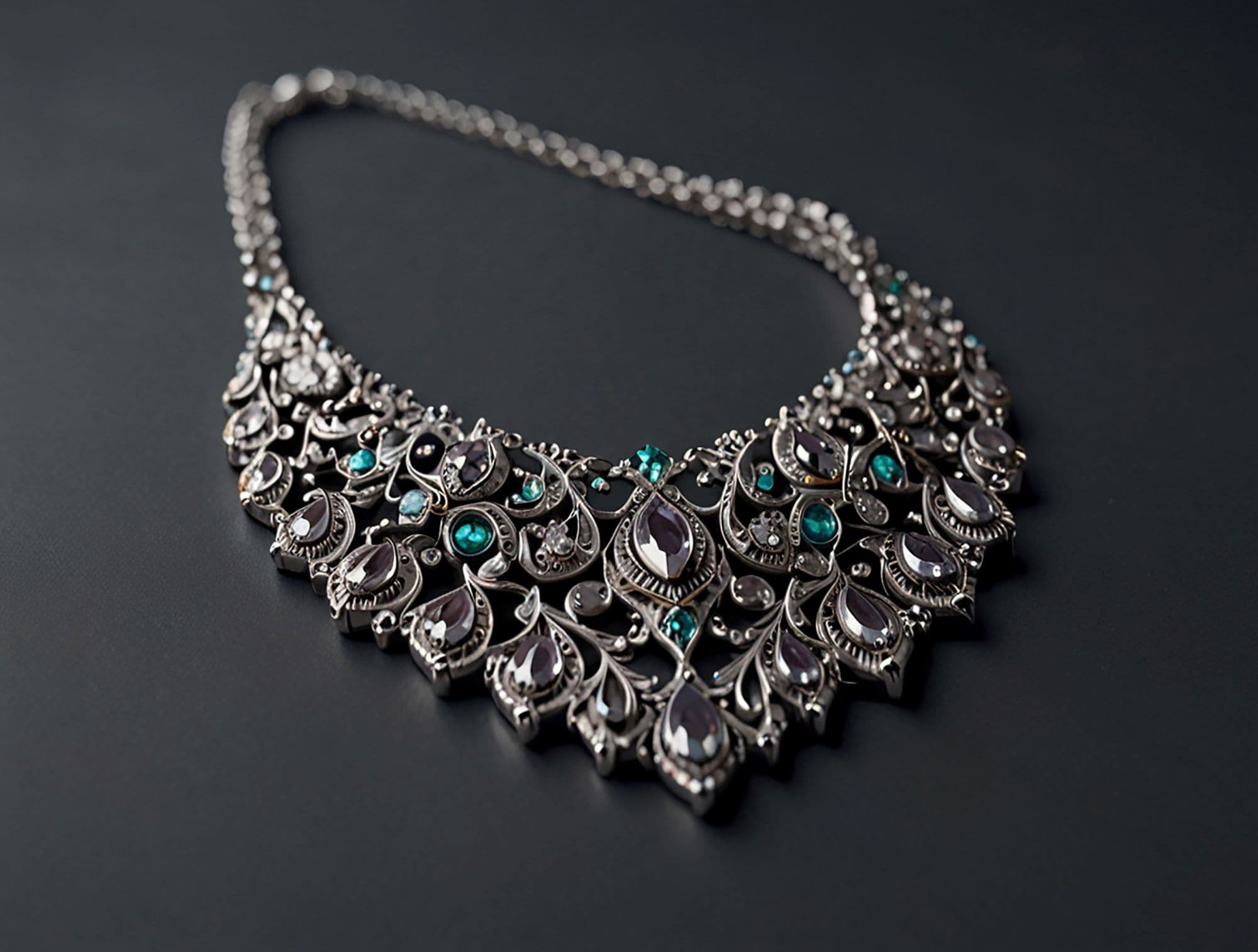 Velvet Cascade Necklace